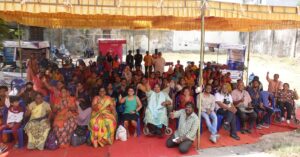 Group photo of Women with Disabilities at the IWD 2024 gathering at Better World Shelter